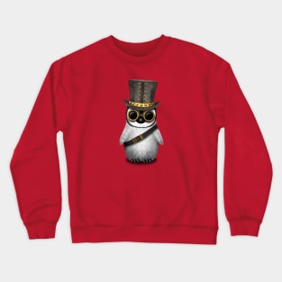 Steampunk Baby Penguin Crewneck Sweatshirt